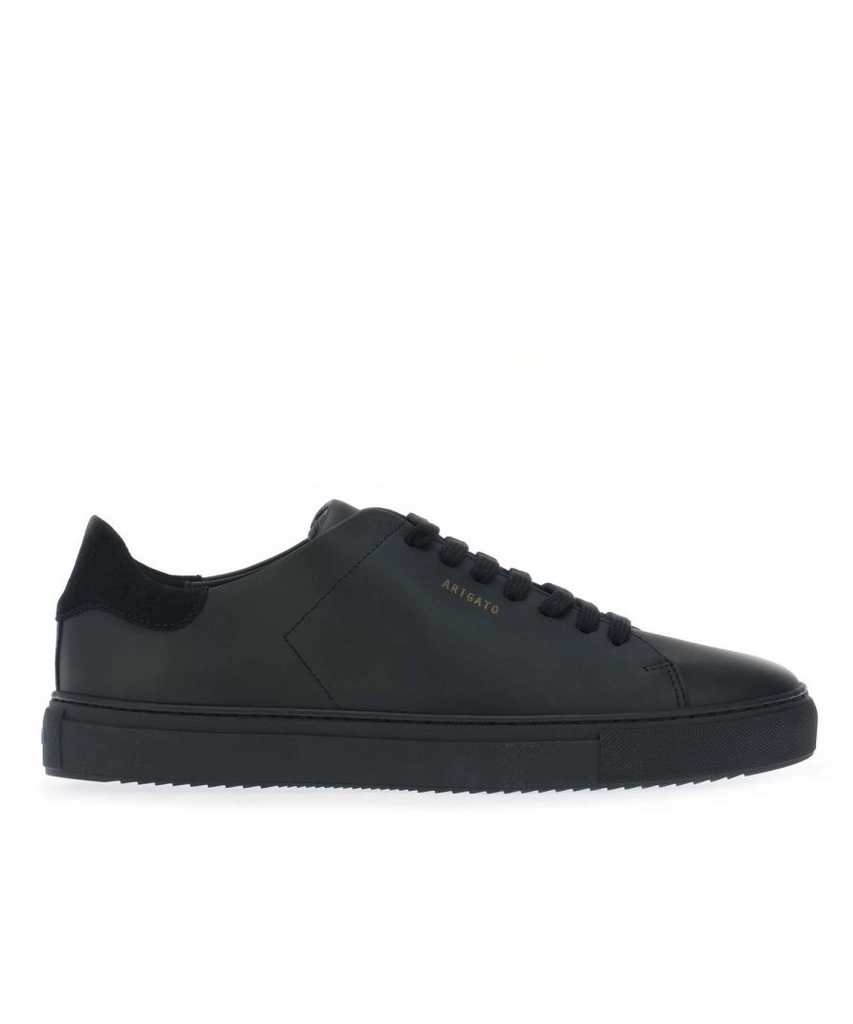 Axel Arigato Unisex Clean 90 Trainers in Black Leather - Size UK 6.5